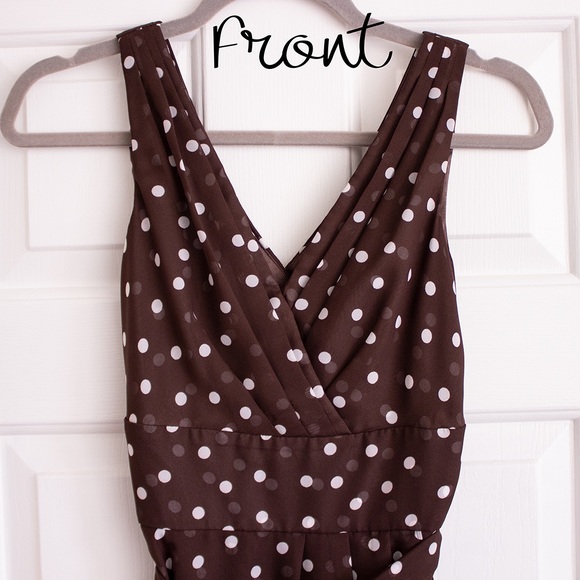 White House Black Market Polka Dot Dress - Picture 2 of 6